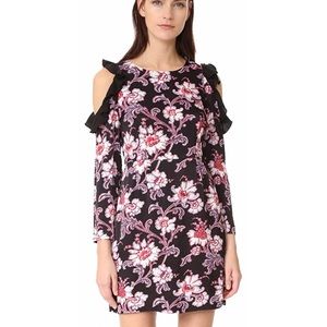 Club Monaco Theodora Cold Shoulder Dress